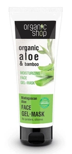 Organic Shop Organic Aloe & Bamboo Face Gel Mask