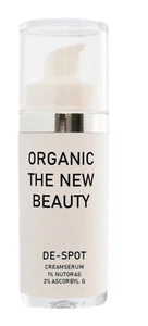 ORGANIC THE NEW BEAUTY De-spot Cremeserum 1%