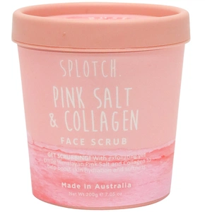 Organik botanik Splotch Tub Pink Clay & Collegen Face Mask