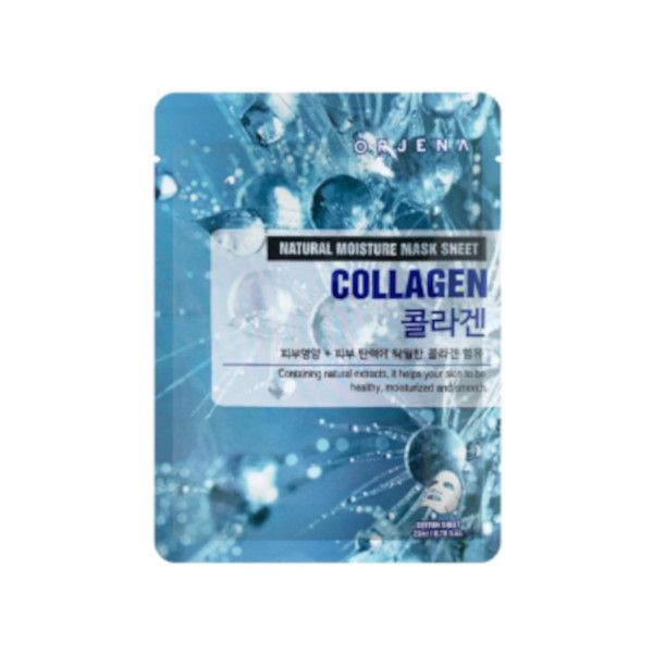 ORJENA Natural Moisture Mask Sheet - Collagen - 23ml X 10sheet
