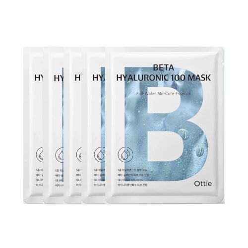 Ottie Beta Hyaluronic 100 Mask - 25ml*5pcs