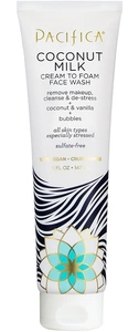Pacifica Coconut Milk Cream to Foam Face Wash