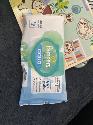 Pampers Harmonies Aqua baby wipes