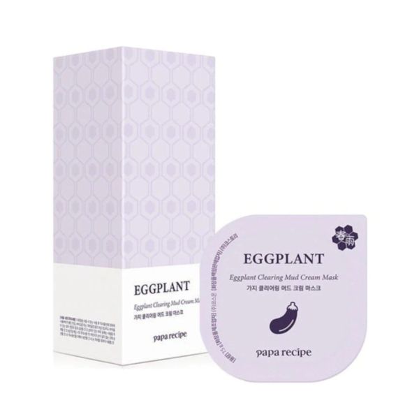 Papa Recipe Eggplant Clearing Mud Cream Mask - 10pcs