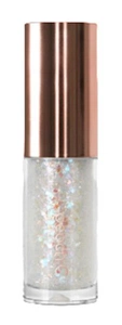 Peach C Eye Glitter (Pure White)