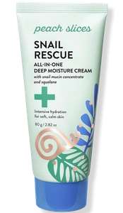 Peach slices Snail Rescue All-in-one Deep Moisture Cream