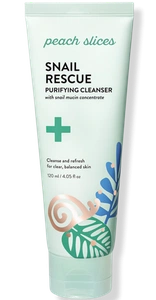 Peach slices Snail Rescue Purifying Cleanser