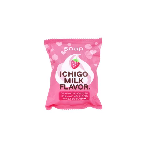 PelicanSoap Ichigo Milk Flavor Soap - 80g