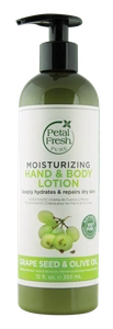 Petal Fresh Moisturizing Hand & Body Lotion (Grape Seed & Olive Oil)