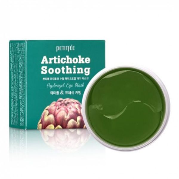PETITFEE Artichoke Soothing Hydrogel Eye Mask - 60pcs