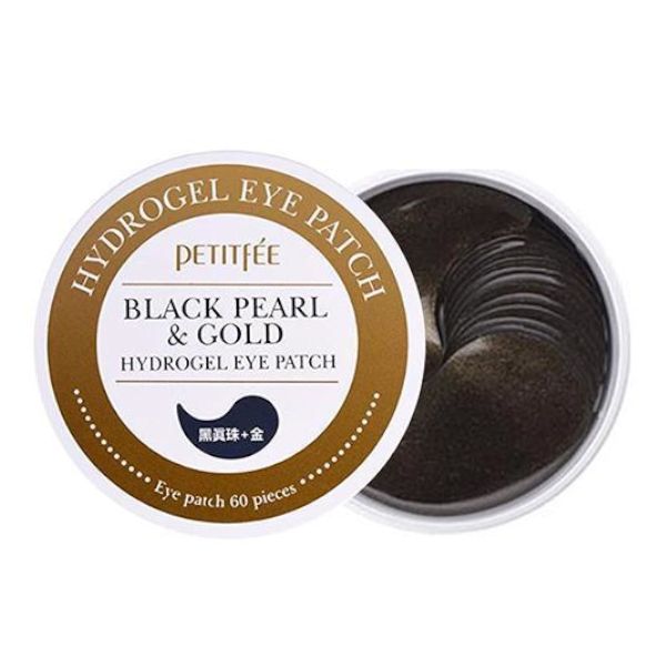 PETITFEE Black Pearl & Gold Hydrogel Eye Patch - 60pcs