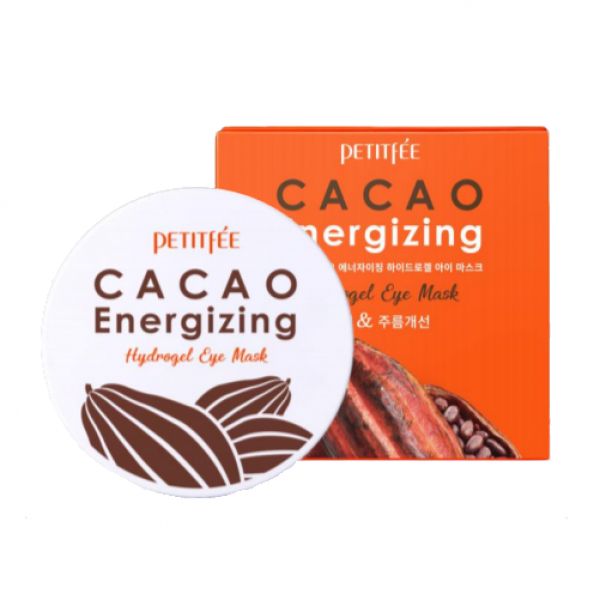 PETITFEE CACAO Energizing Hydrogel Eye Mask - 84g (60pcs/30pairs)
