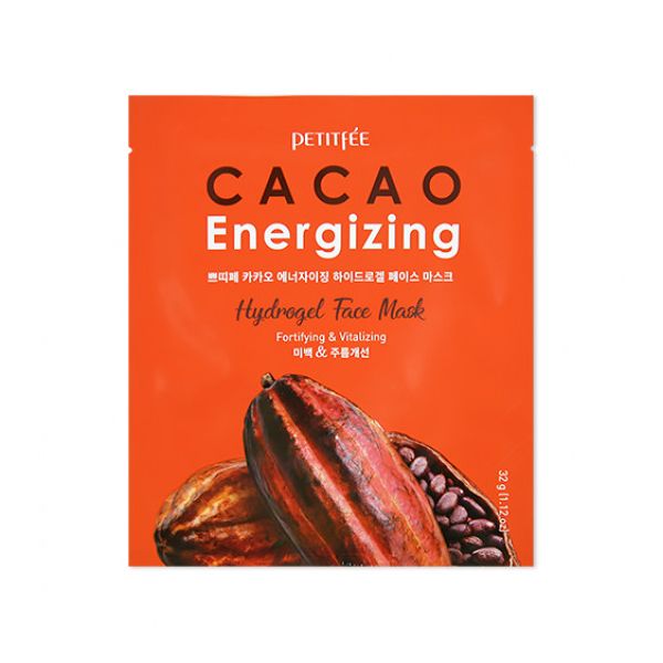 PETITFEE CACAO Energizing Hydrogel Face Mask - 1pc