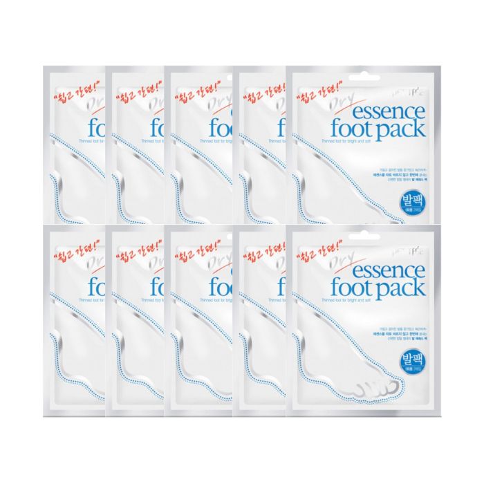 PETITFEE Dry Essence Foot Pack (10ea) Set