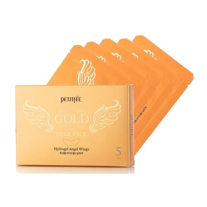 PETITFEE GOLD NECK PACK - 5pcs