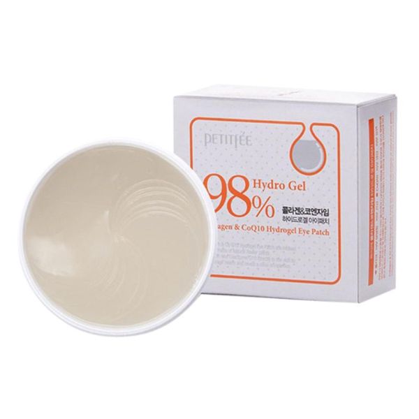 PETITFEE Hydrogel Eye Patch - 1pack (60pcs) #Collagen & Co Q10