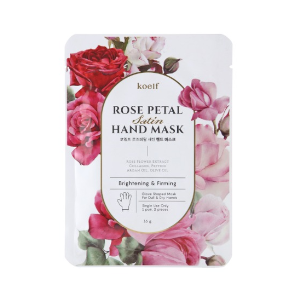 PETITFEE Koelf Rose Petal Satin Hand Mask - 6g X 1pc