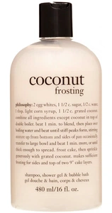 Philosophy Coconut Frosting 3-in-1 Shampoo Shower Gel And Body Wash
