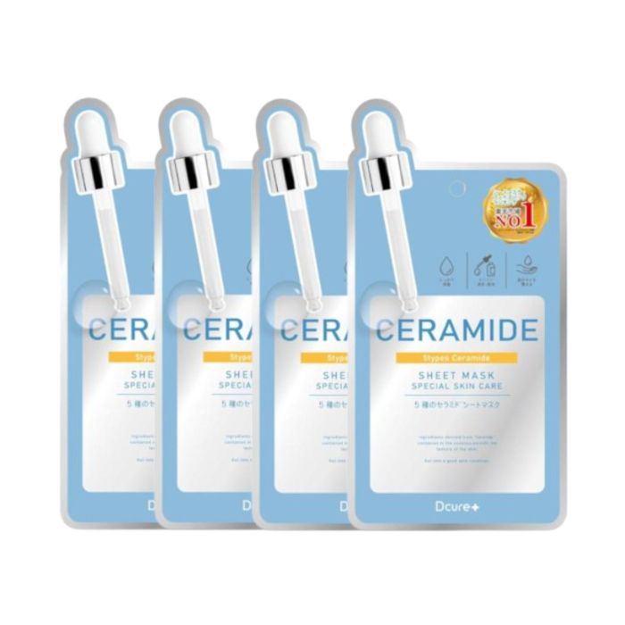 Picomonte Dcure+ Ceramide Face Mask - 1 pc (4ea)
