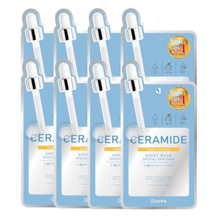 Picomonte Dcure+ Ceramide Face Mask - 1 pc (8ea)