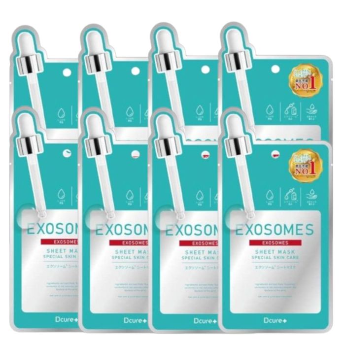 Picomonte Dcure+ Exosomes Face Mask - 1 pc (8ea)
