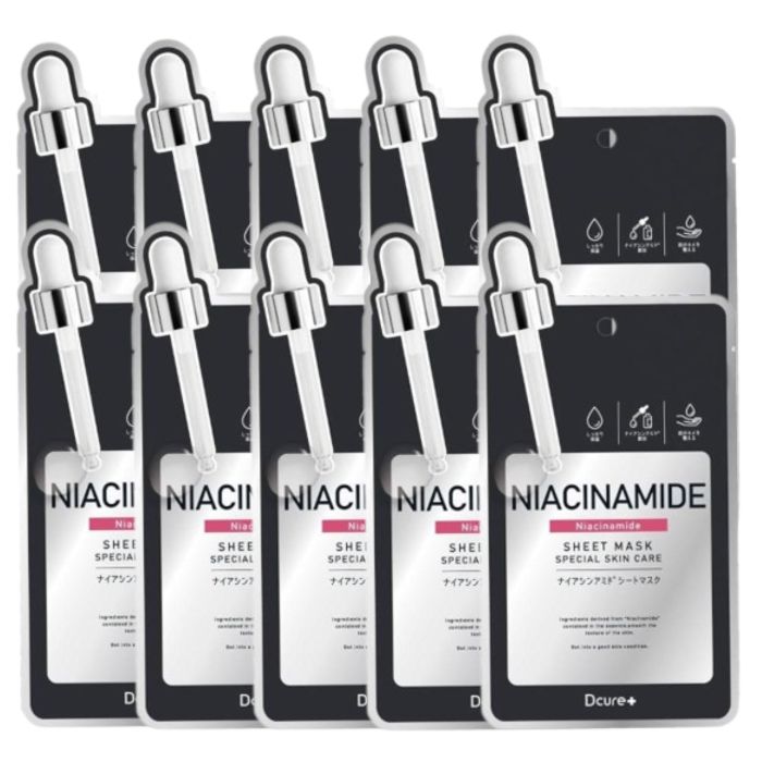 Picomonte Dcure+ Niacinamide Face Mask - 1 pc (10ea)