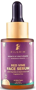 Pilgrim Red Vine Face Serum For Anti-ageing