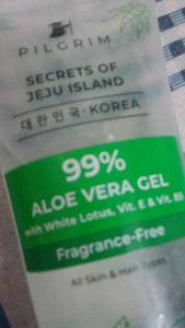 Pilgrim Secrets Of Jeju Island Alovera Gel