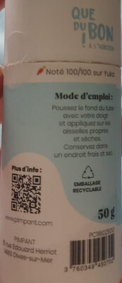 Déodorant stick Fleur de Coton
