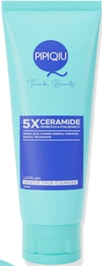 Pipiqiu 5x Ceramide Probiotics & Hyaluronic 7+ Low pH Gentle Face Cleanser