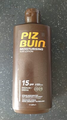 SPF15 Moisturising Sun Lotion