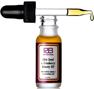 Plain Jane Beauty Chia Seed + Cranberry Beauty Oil