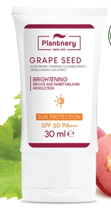 Plantnery Grape Seed Sunscreen Cream Spf50 Pa+++