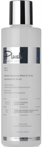 Plush Bio Micellar Cleansing Water & Toner With Lily Of The Valley And Microencapsulated Hyaluronic Acid