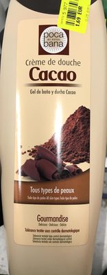 Crème de douche Cacao Gourmandise