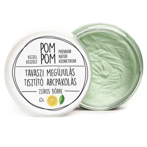 POM POM Tavaszi Megújulás Tisztító Arcpakolás