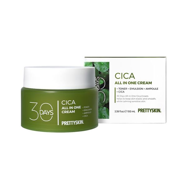 PRETTYSKIN 30 Days All In One Cica Cream - 100ml