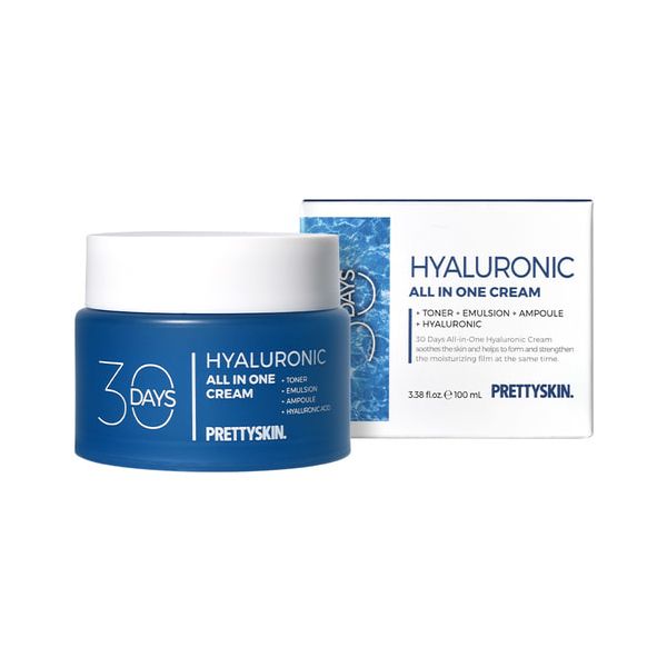 PRETTYSKIN 30 Days All In One Hyaluronic Cream - 100ml