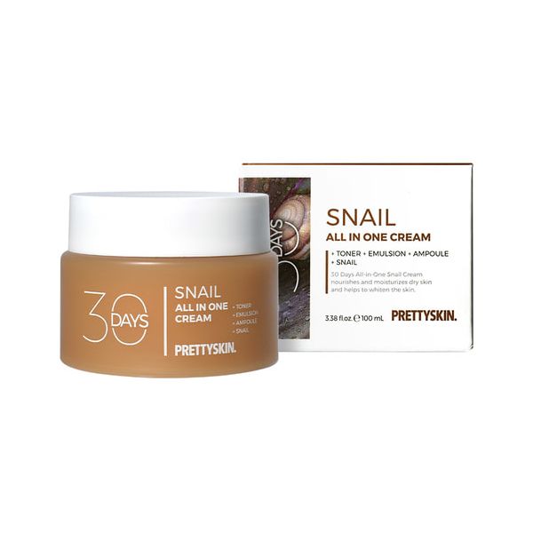 PRETTYSKIN 30 Days All In One Snail Cream - 100ml