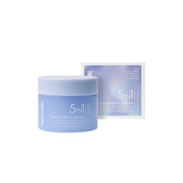 PRETTYSKIN 5In1 Hyaluronic Cream - 50ml