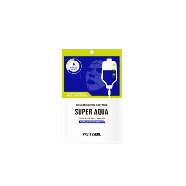 PRETTYSKIN Premium Essential Sheet Mask Super Aqua - 10pcs