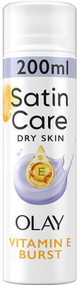 Gillette Barbergel Satin Care Violet Swirl 200ml