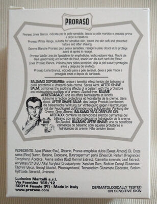 After Shave Balm (Sensitive Skin, with Green Tea and Oatmeal)