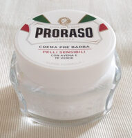 Pre-Shave Creme (Sensitive Skin, with Green Tea and Oatmeal)
