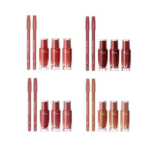 Pudaier Lippie Says Kiss Kit - 2gx2+6.5gx3