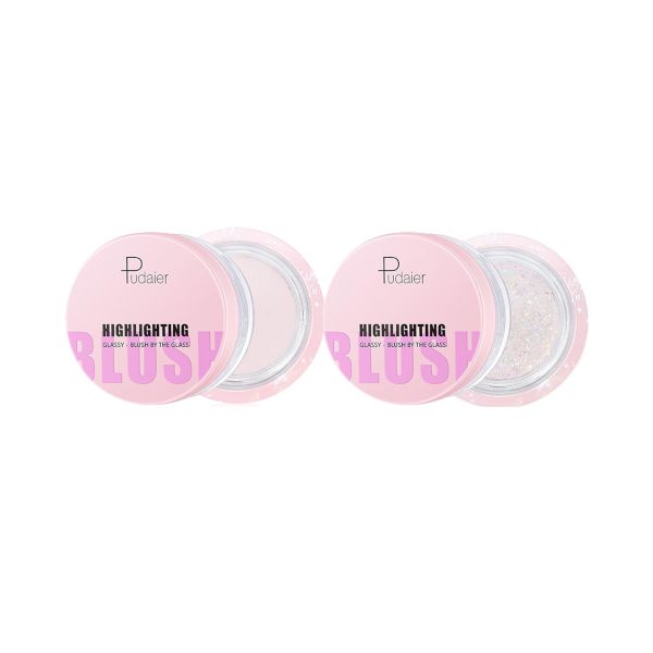 Pudaier Temperature Change Natural Pink Blush - 10g