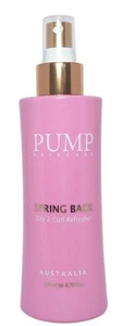 Pump Spring Back Day 2 Curl Refresher