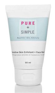 Pure and Simple Sensitive Skin Exfoliant And Mask
