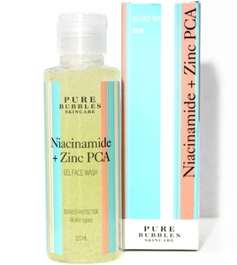 Pure Bubbles Niacinamide Zinc PCA Face Wash