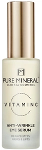Pure Mineral Dead Sea Cosmetics Vitamin C Anti Wrinkle Eye Serum